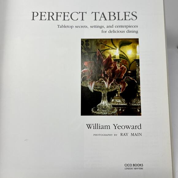 Perfect Tables Tabletop Secret, settings for delicious dining William Yeoward - Picture 7 of 15